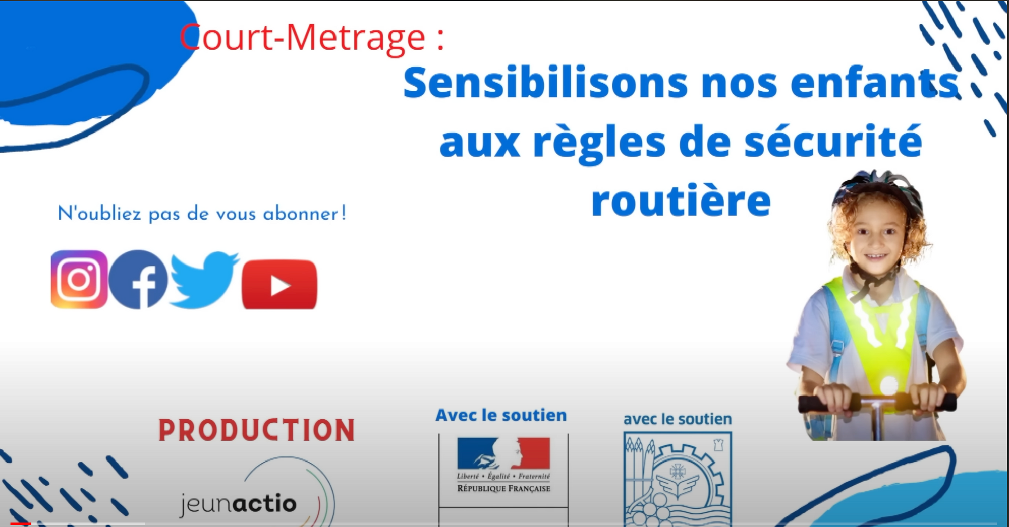 Court Métrage Sécurité routier