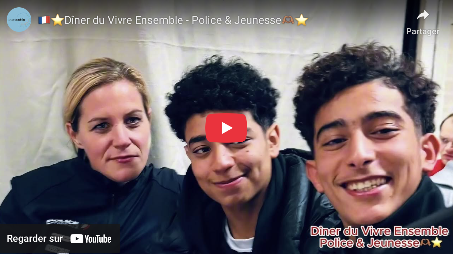 Dîner du Vivre Ensemble- Police & jeunesse