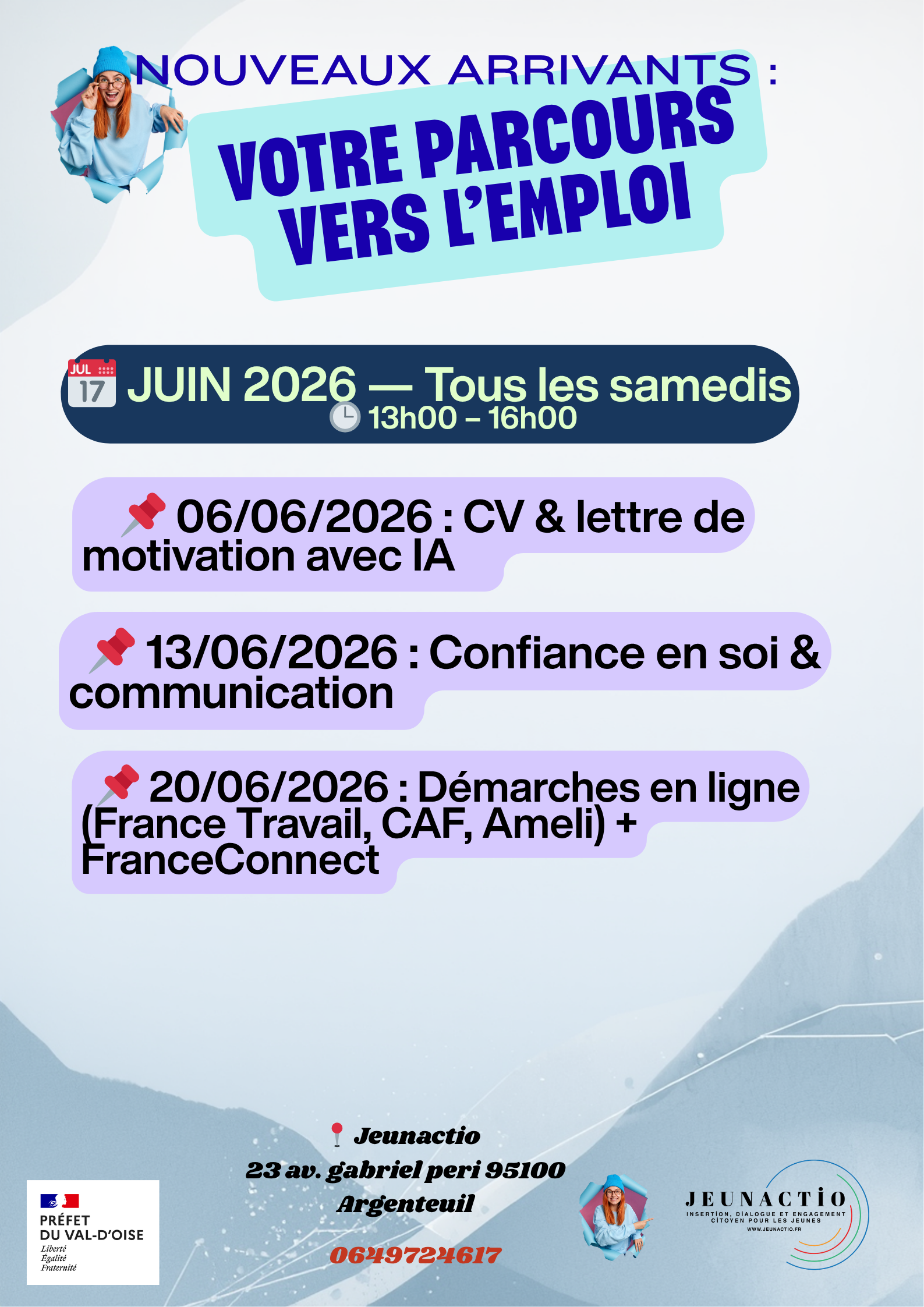 VOTRE PARCOURS VERS L'EMPLOI