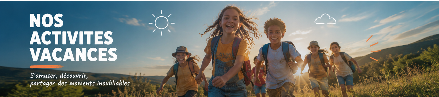 activités vacances scolaires