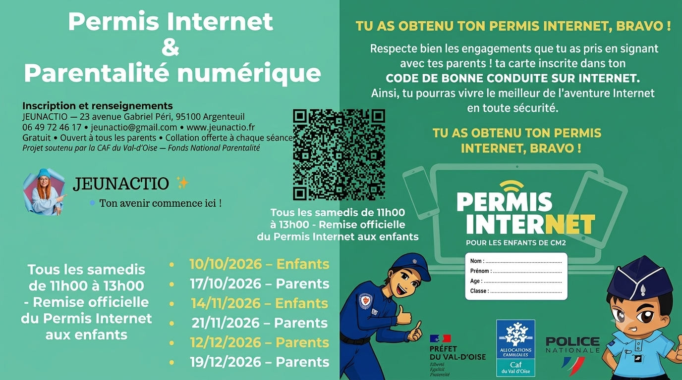 Permis Internet &
Parentalité numérique