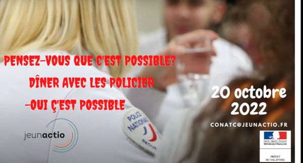 Est-il possible de dîner avec les police ?