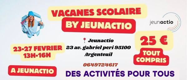 Vacances Scolaire 23-27 Fevrier