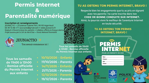 Permis Internet &
Parentalité numérique